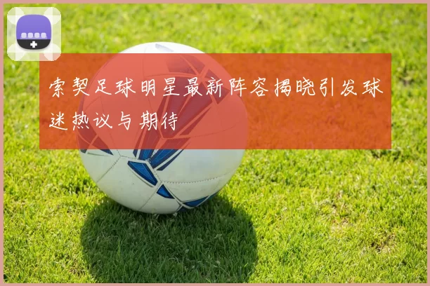 索契足球明星最新阵容揭晓引发球迷热议与期待