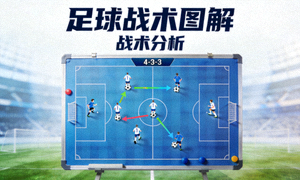 战术分析视频封面：足球战术图解